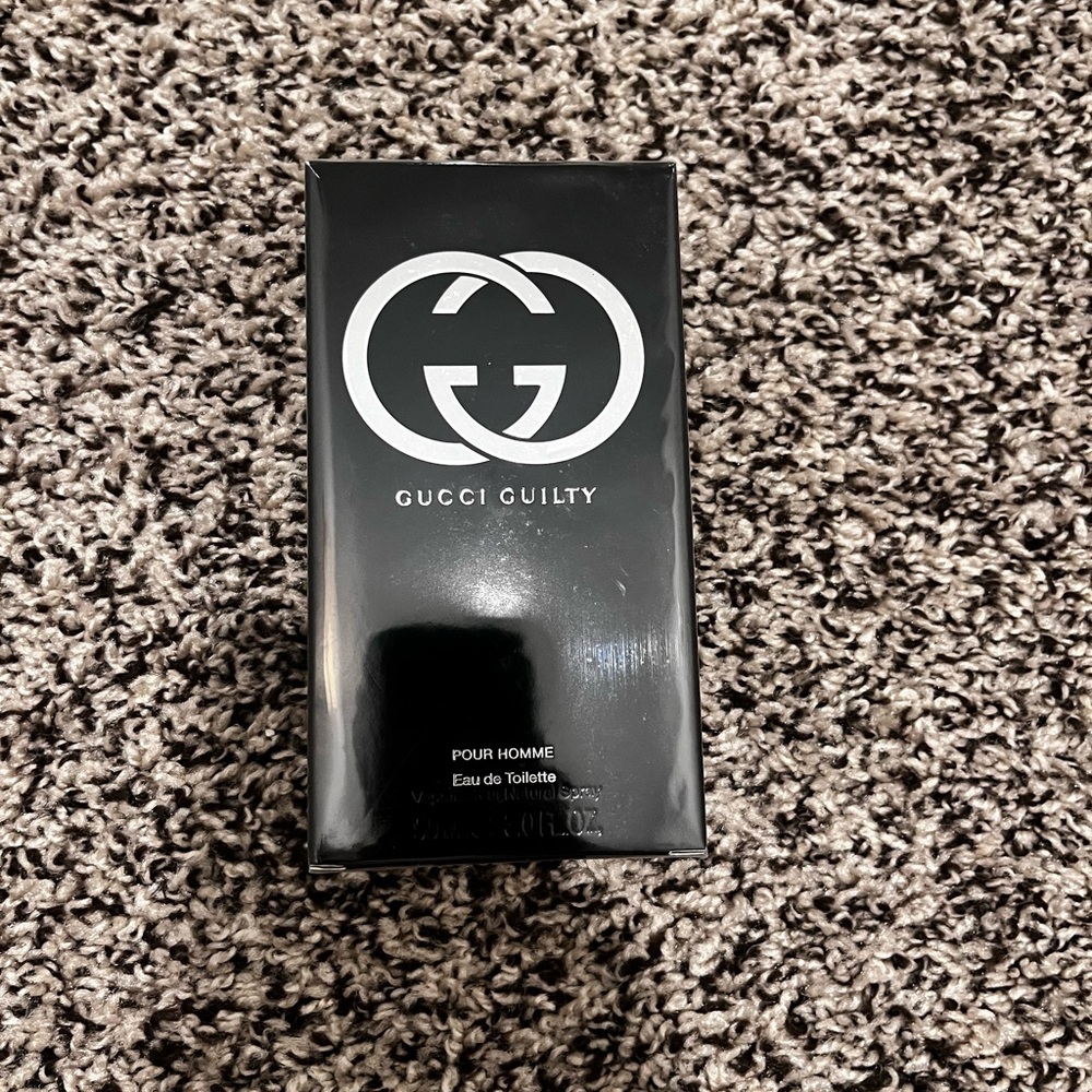 Gucci Guilty Pour Homme Black and White Logo Box